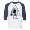 Heavy Cotton Three-Quarter Raglan Sleeve Baseball T-Shirt Thumbnail