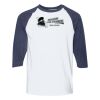 Heavy Cotton Three-Quarter Raglan Sleeve Baseball T-Shirt Thumbnail