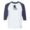 Heavy Cotton Three-Quarter Raglan Sleeve Baseball T-Shirt Thumbnail